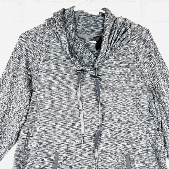 90 Degree Reflex Gray‎ Hoodie Sweatshirt Sz M Long Sleeve Athletic Long Sleeve - Picture 5 of 10